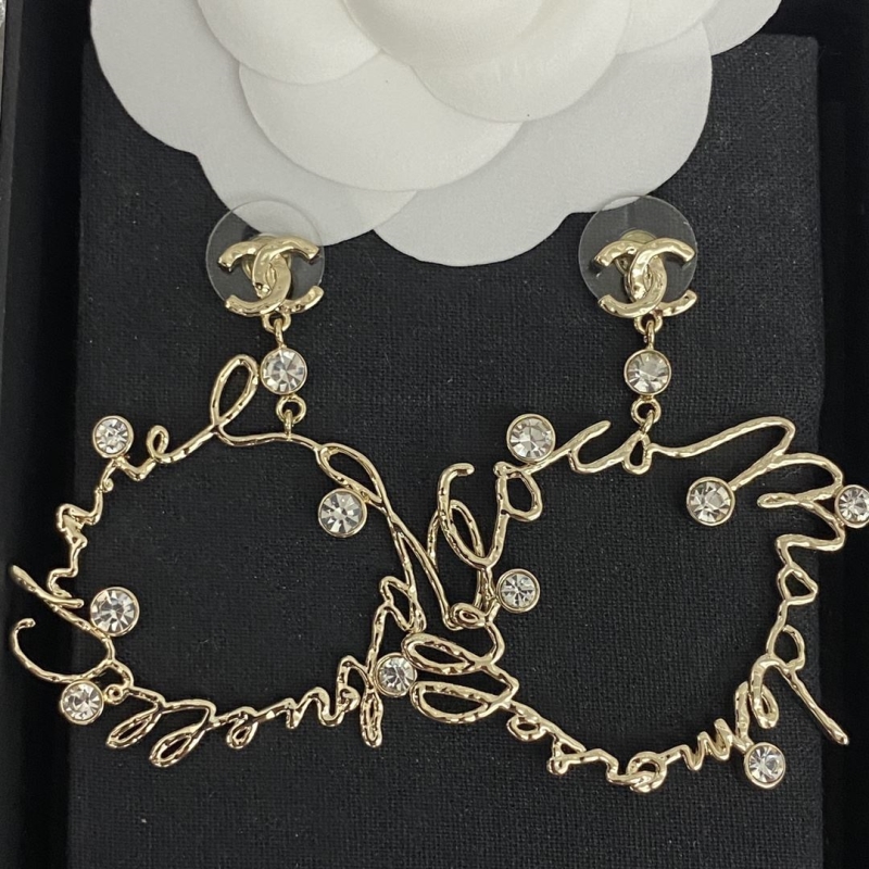 Ch**el earrings